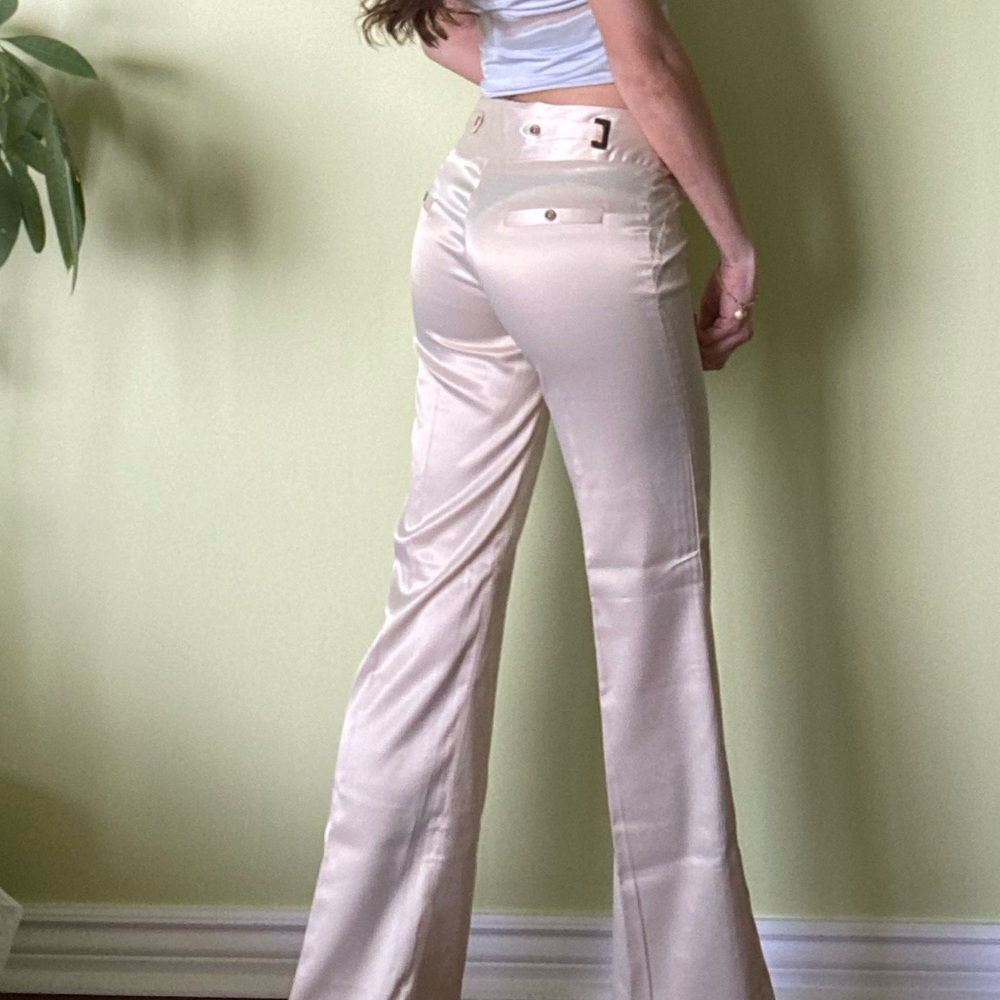 Gold vintage pants